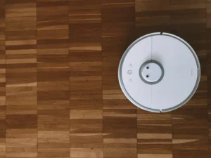 automated robot cleaning technology sweeping hardwood floors