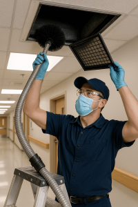 Air Duct Cleaning in a Hospital