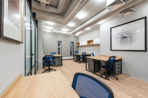 Air Duct Installation in a Workplace Interior